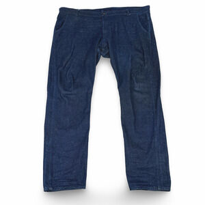 Railcar Fine Goods Jeans Mens 48 x 33 Blue Denim Dark Galactic Speckled Straight